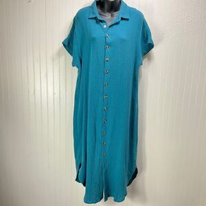 DOKOTOO Short Sleeve Maxi Dress